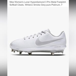 Nike lunar hyper diamond 3 pro metal fastpitch softball cleats 9